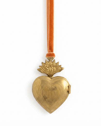Ex-Voto Heart Locket Ornament