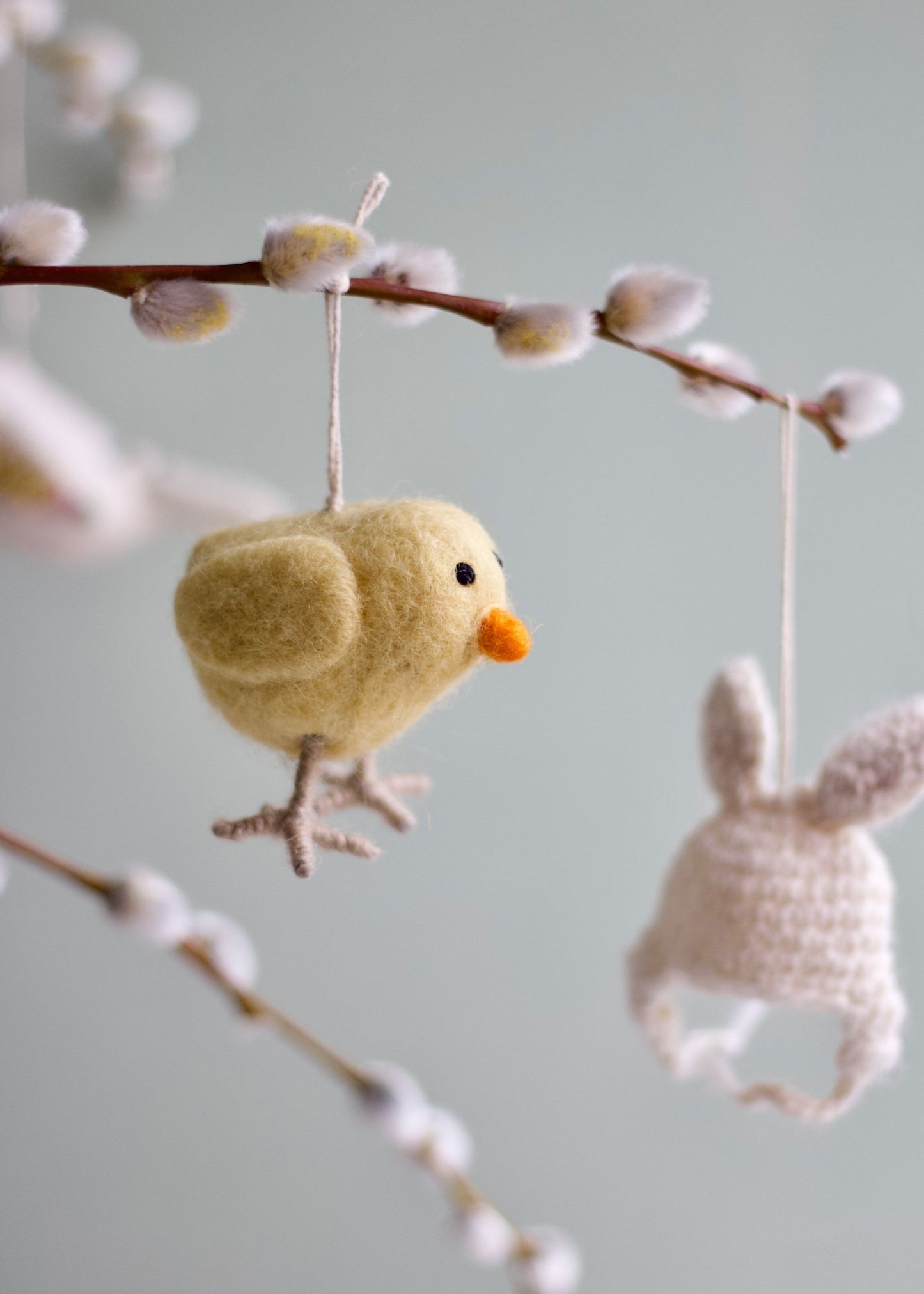 Felt Chick Ornament