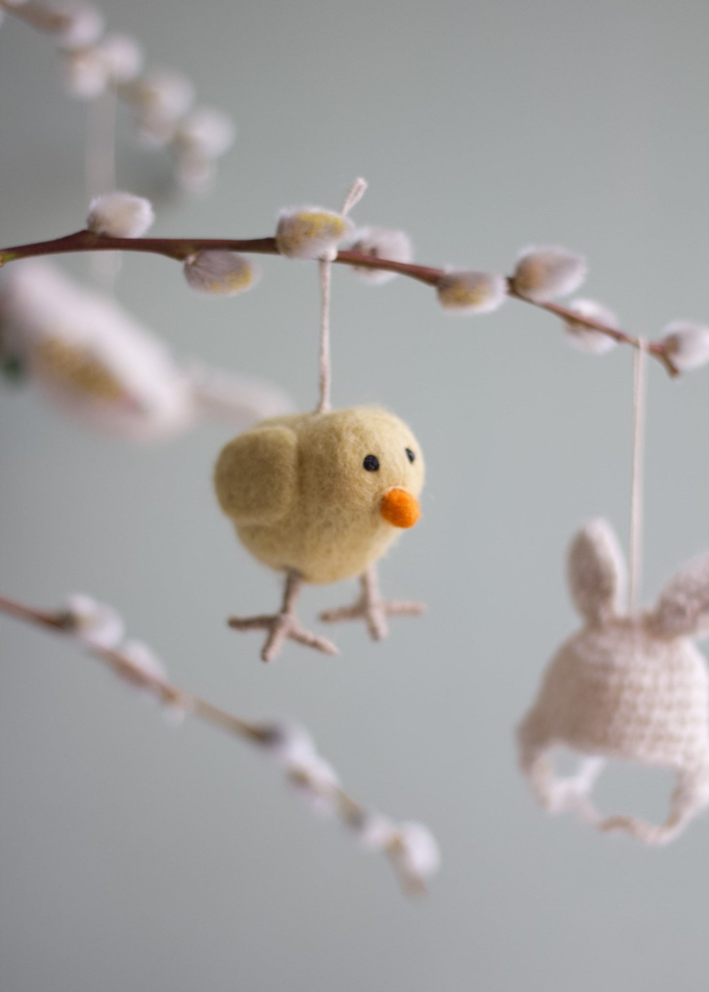 Felt Chick Ornament