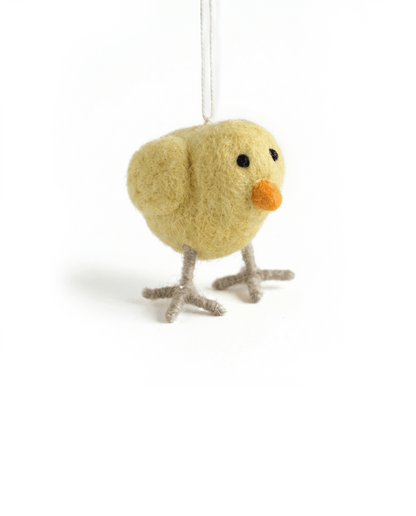 Felt Chick Ornament