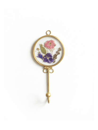 Flower Hook Pressed Flowers