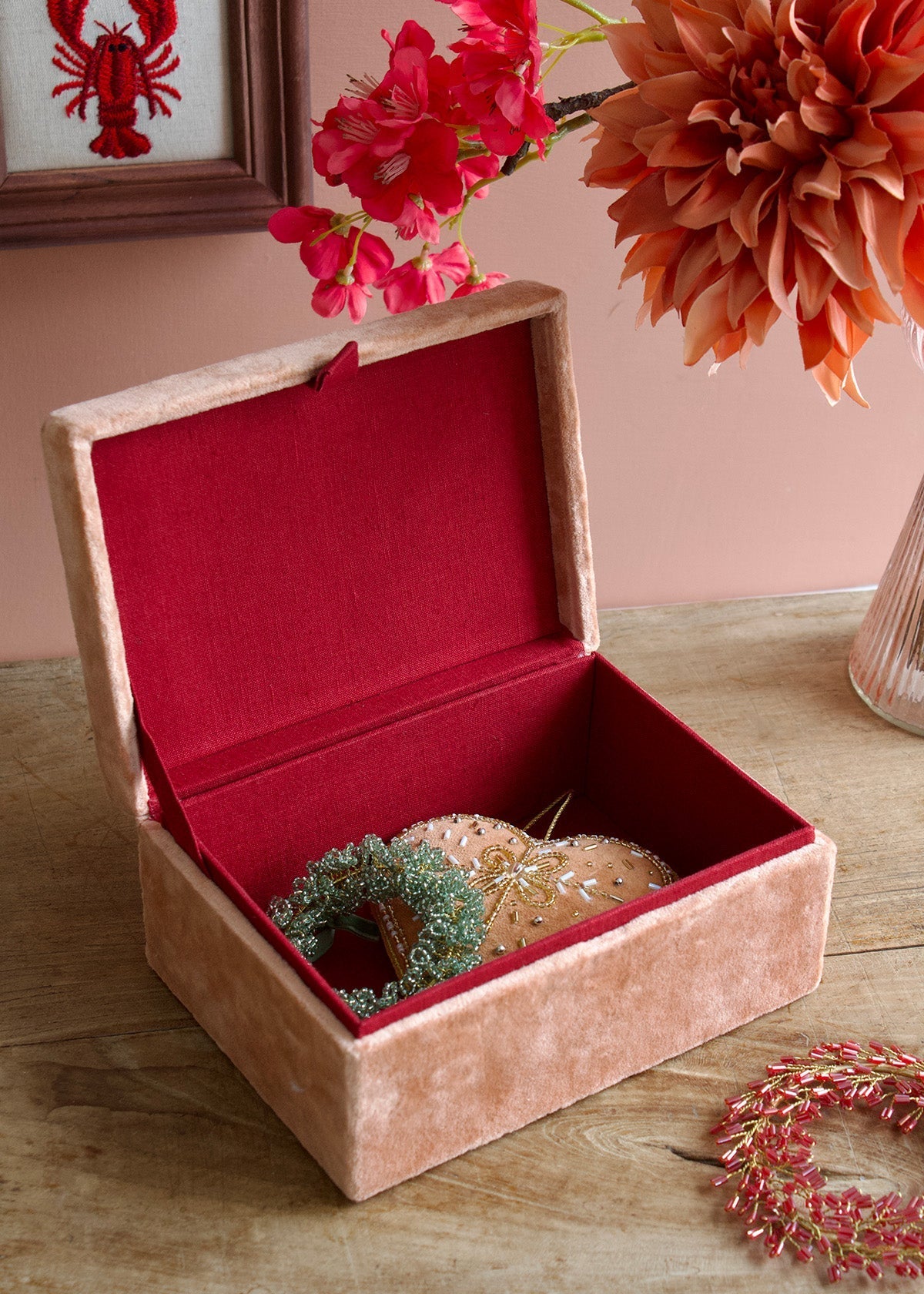 Folk Floral Sieradendoos
