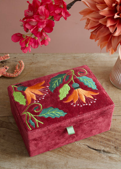 Folk Floral Sieradendoos