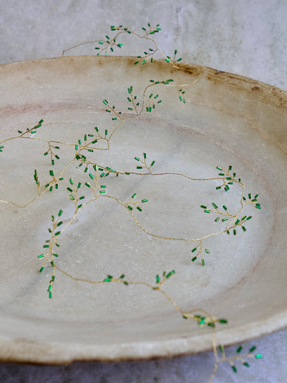 Guirlande vert jade