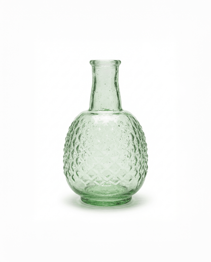 Glass Bud Vase Fresh Green