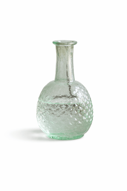 Glass Bud Vase Fresh Green