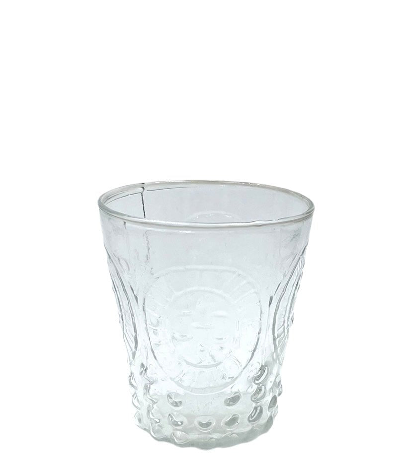 Glas mit Fleur-de-Lis