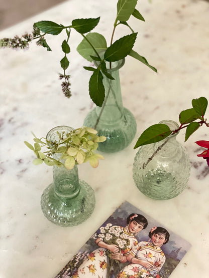 Green vase