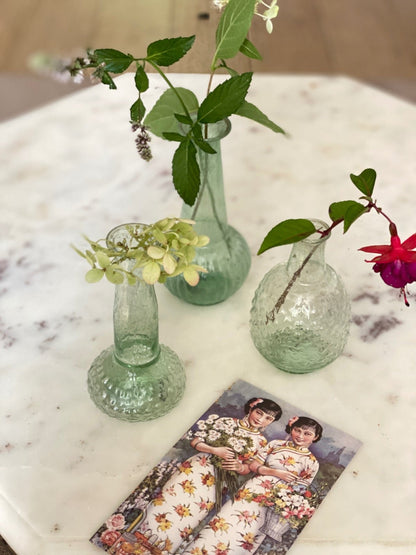 Green vase