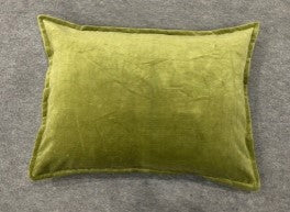 Velvet cushion Olive
