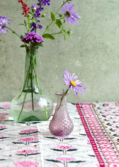 Vaas groen gerecycled glas