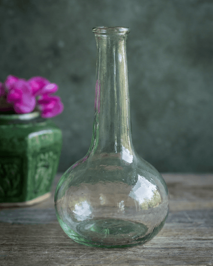 Vaas groen gerecycled glas