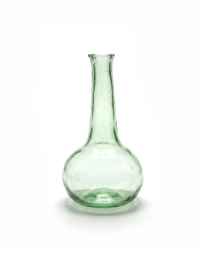Vaas groen gerecycled glas