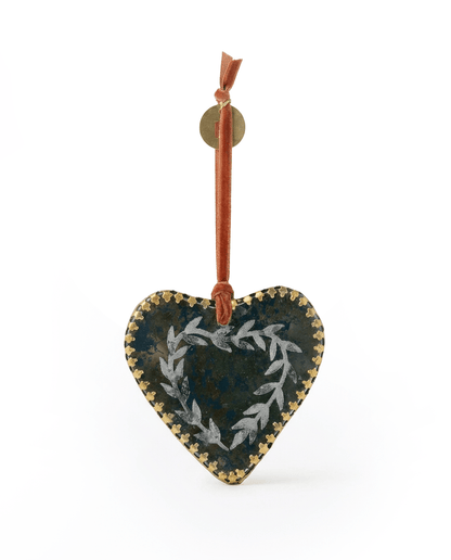 Hartvormig spiegelornament