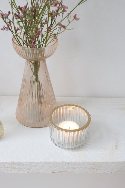 Hyacinth vase pink S