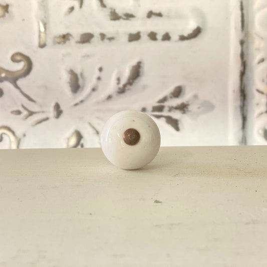 Knop rond wit