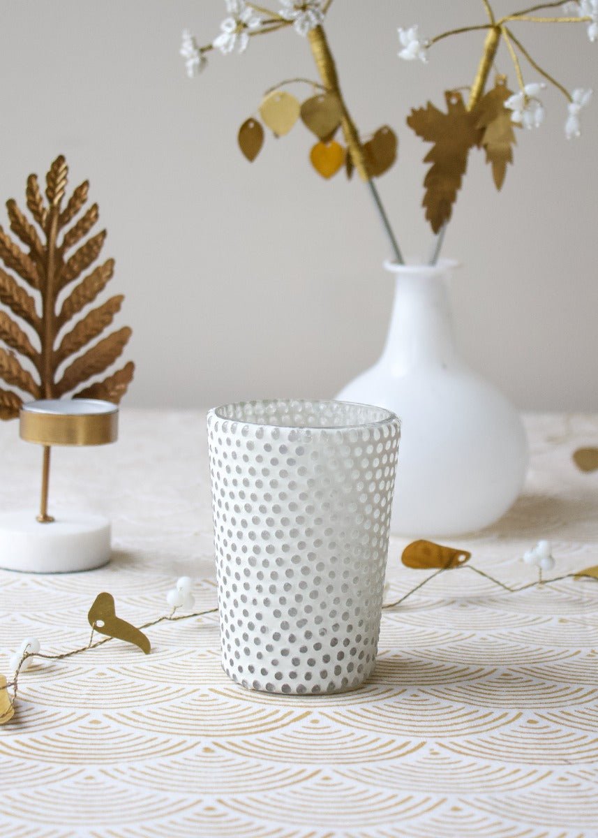 Mistletoe garland brass