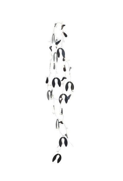 Mistletoe garland zinc