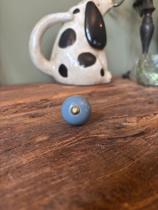 Meubelknop blauw