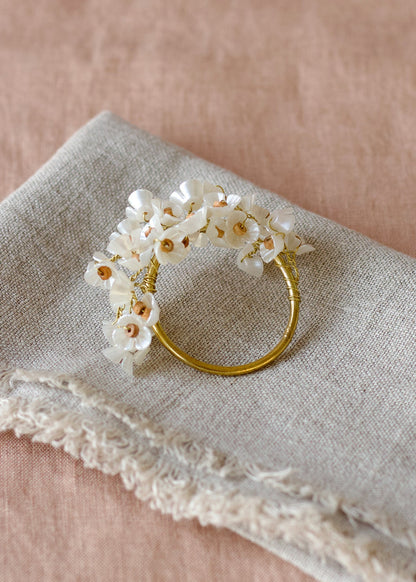 Napkin Ring Almond Blossom