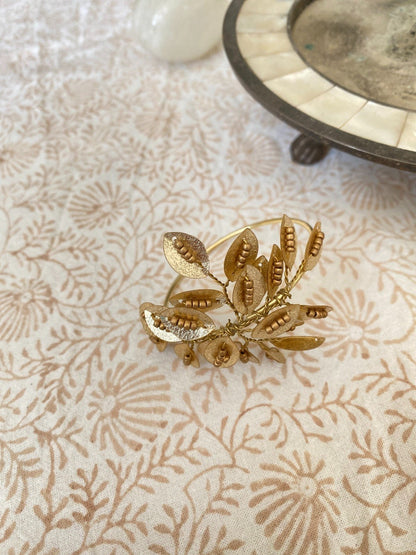 Napkin ring champagne