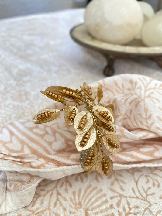 Napkin ring champagne