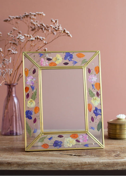 Photo Frame Dried Floral