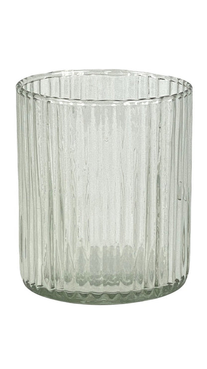 Tumbler ribbed glass