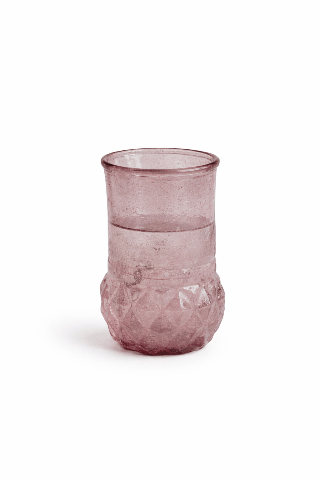 Recycled Glazen Vaas Soft Lilac