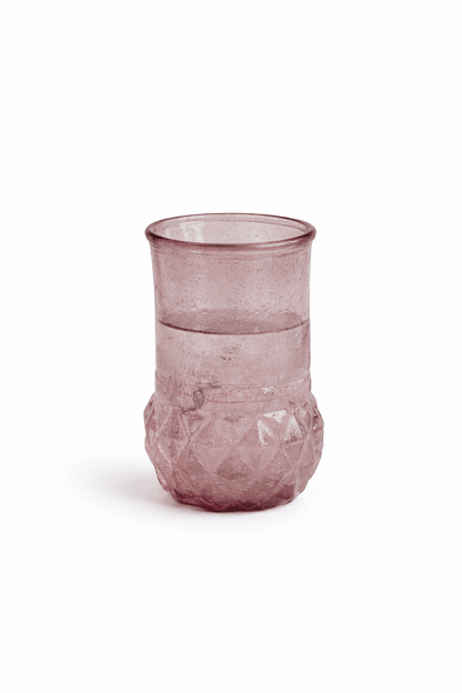 Recycled Glazen Vaas Soft Lilac