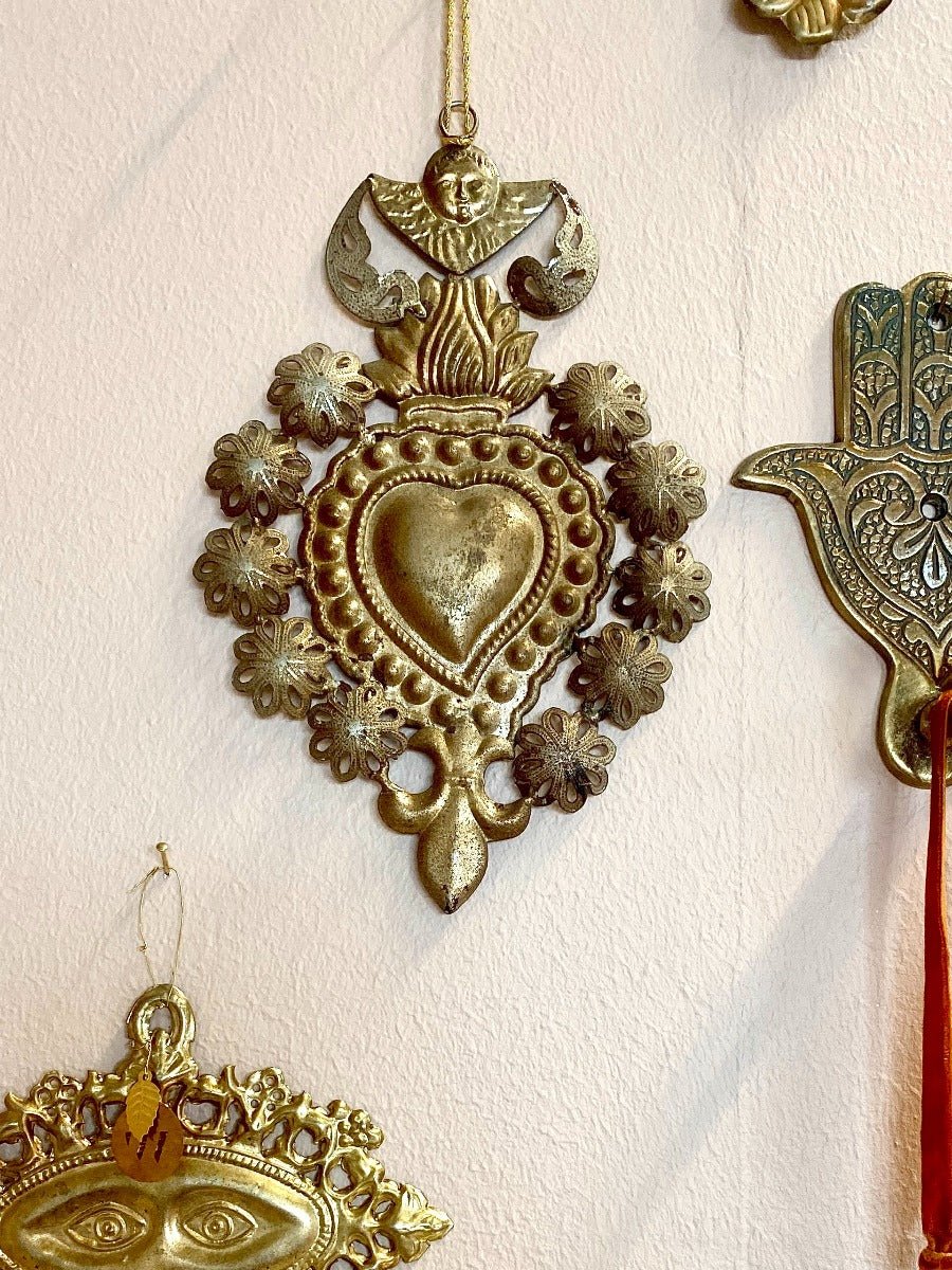 Sacred heart ornament