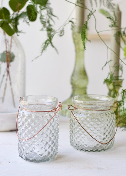 Set of 2 tealight holders