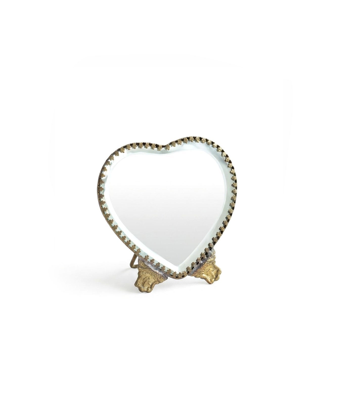 Table mirror heart