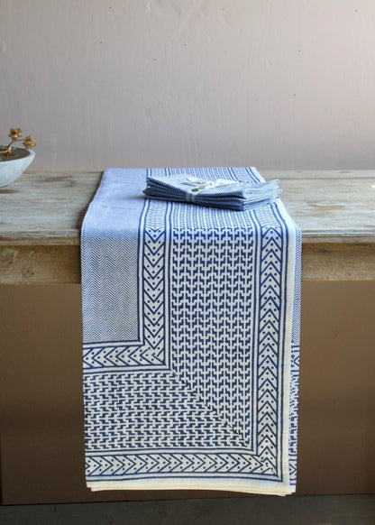 Tablecloth block-print