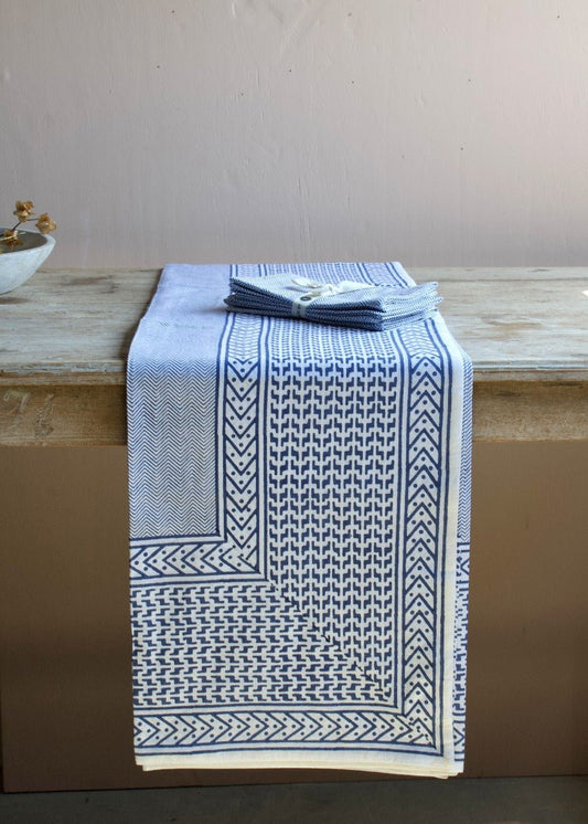 Tablecloth block-print