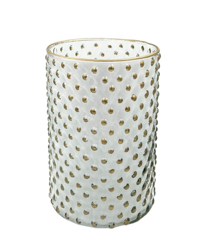 Tealight golden dots large