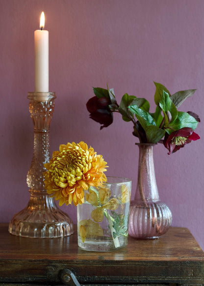 Theelichthouder Petal Glass