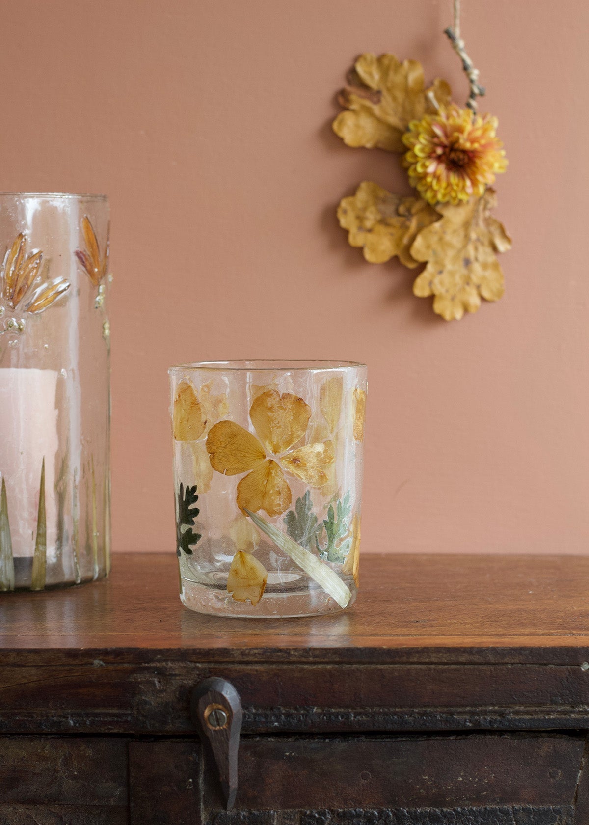 Theelichthouder Petal Glass