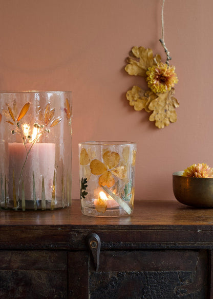 Theelichthouder Petal Glass