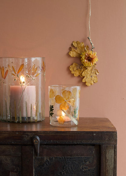 Theelichthouder Petal Glass