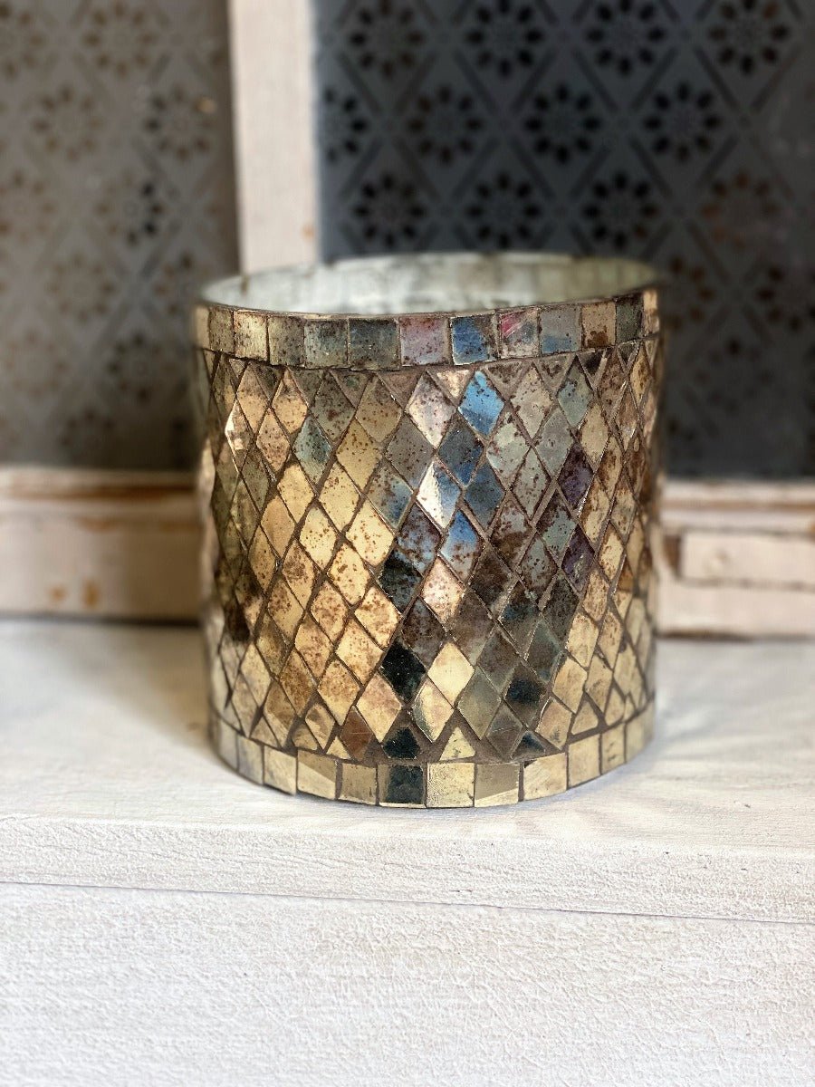 Tealight Mosaic Antique
