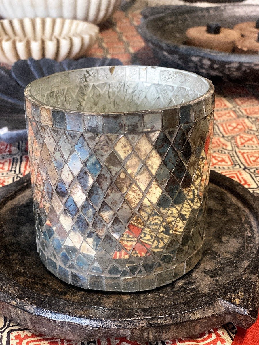 Tealight Mosaic Antique