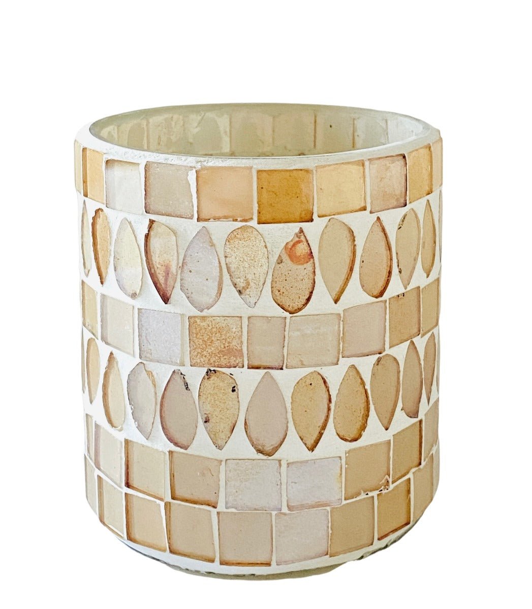 Tealightholder mosaic