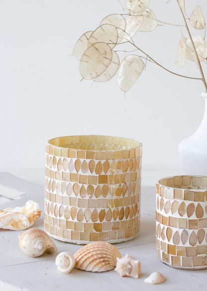 Tealightholder mosaic