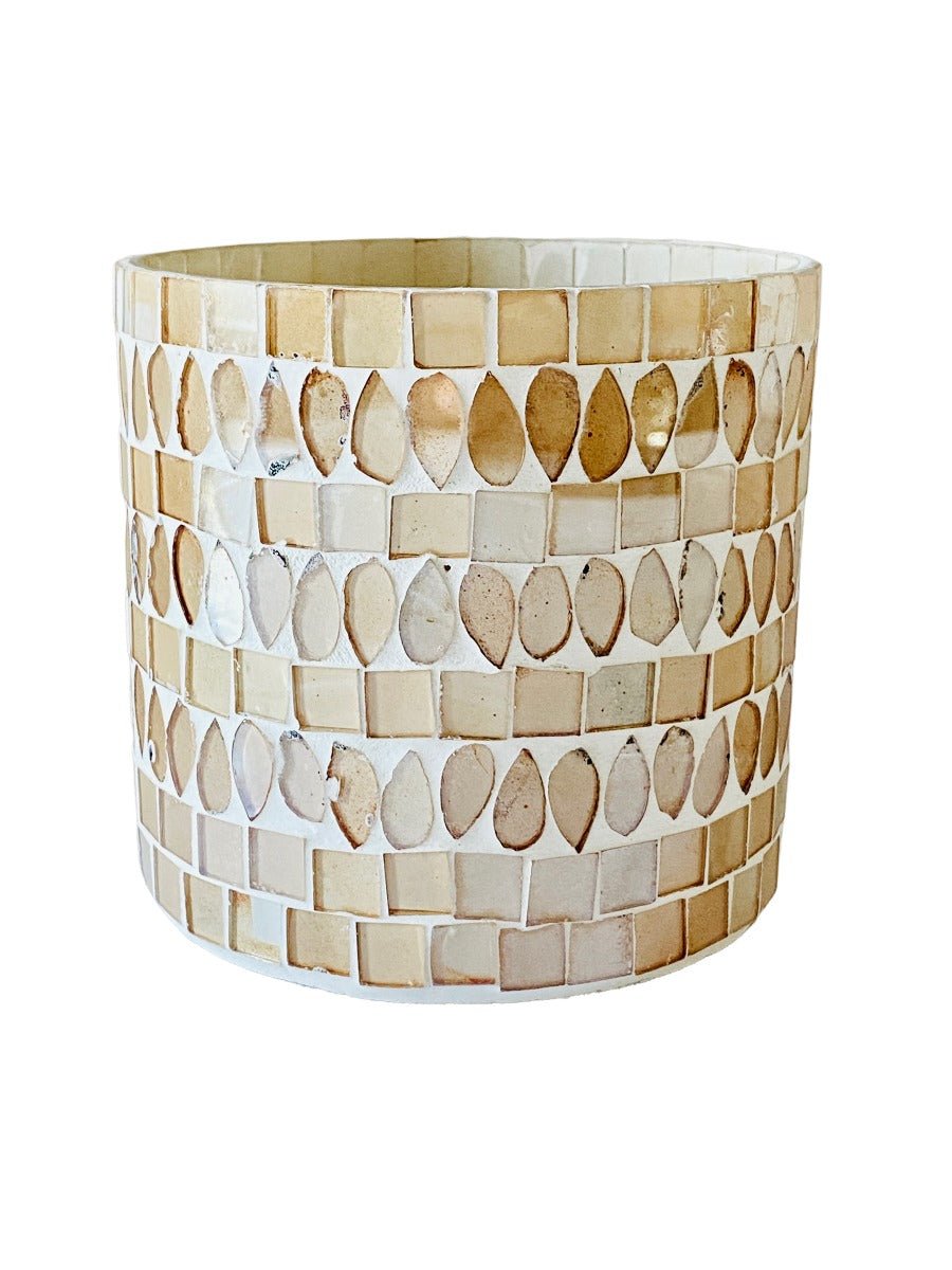 Tealightholder mosaic
