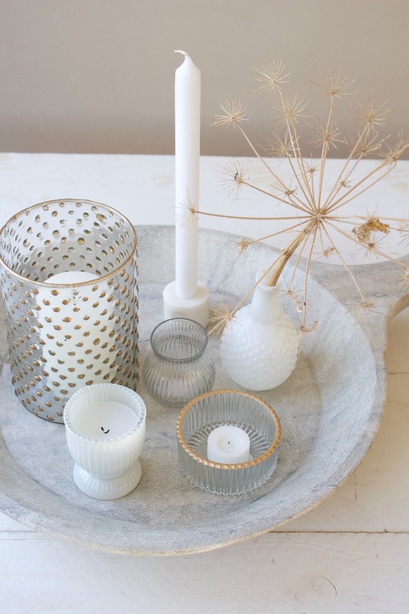 Tealightholder with candle