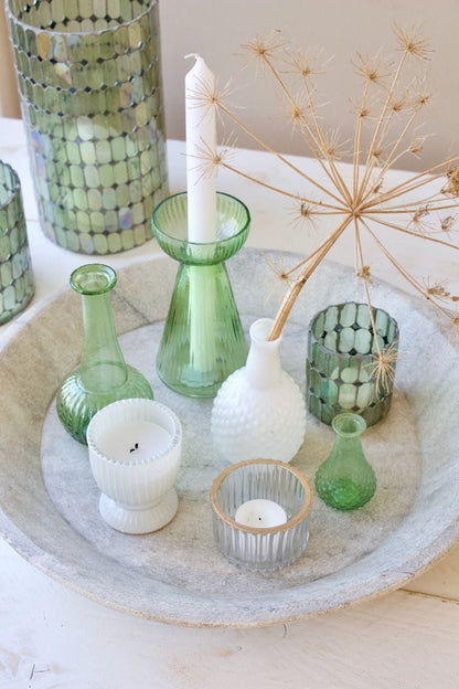 Tealightholder with candle