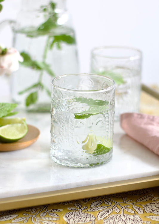 Verre fleur de lys