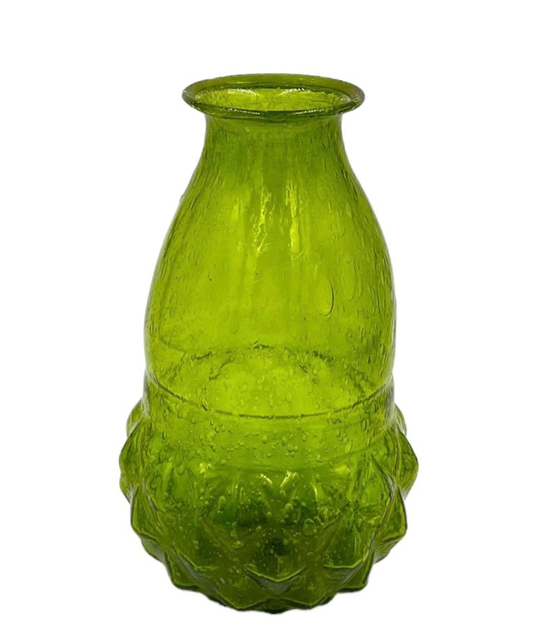Vaas groen gerecycled glas