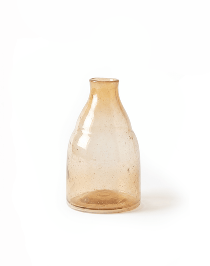 Vaas oranje gerecycled glas
